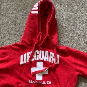 Authentic San Diego Lifeguard hoodie
